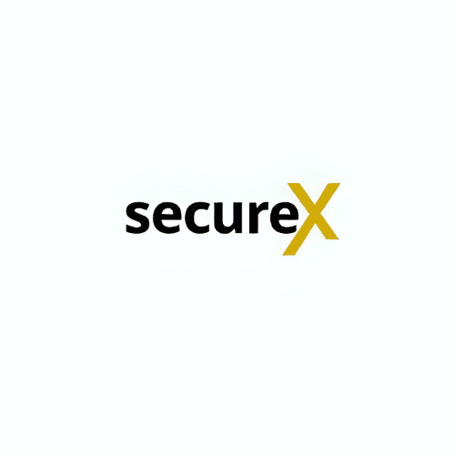 Logo de SecureX, partenaire sécurité du festival